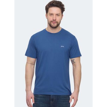 Slazenger KRATER İndigo Erkek Tişört