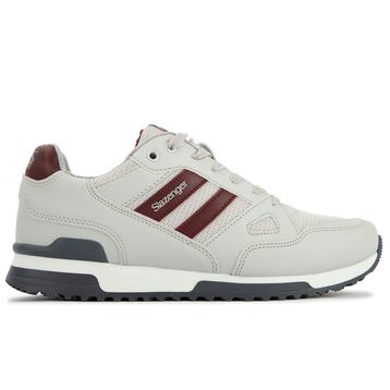 Slazenger Maroon Gri Kadın Sneaker