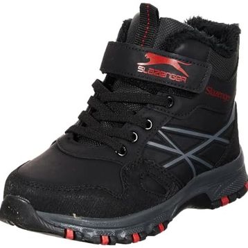 Slazenger Neske Siyah / Kırmızı Erkek Çocuk Bot