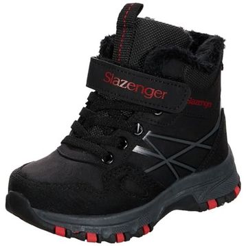 Slazenger Neske Siyah / Kırmızı Erkek Çocuk Bot