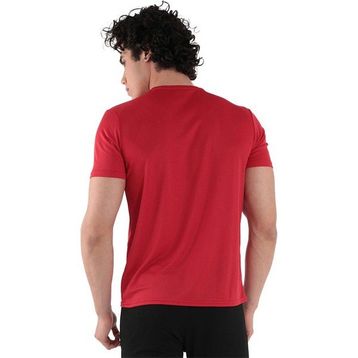 Slazenger Olja Kırmızı Yuvarlak Yaka Erkek T-Shirt