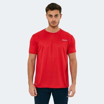 Slazenger Omar Ktn Kırmızı Erkek T-shirt