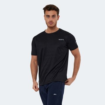 Slazenger Omar Ktn Siyah Erkek T-shirt