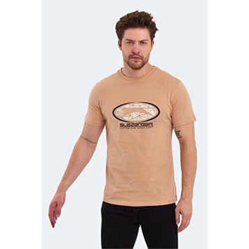 Slazenger Packer Bej Erkek T-shirt