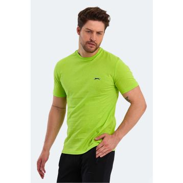 Slazenger Panco Zümrüt Yeşili Limon Erkek T-shirt