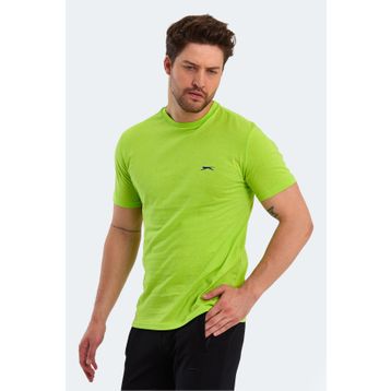 Slazenger Panco Zümrüt Yeşili Limon Erkek T-shirt