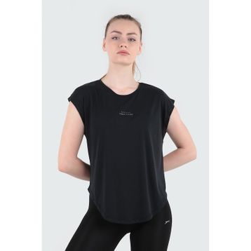 Slazenger Polına Koyu Gri Kadın T-shirt