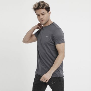 Slazenger Republic Koyu Gri Erkek T-shirt