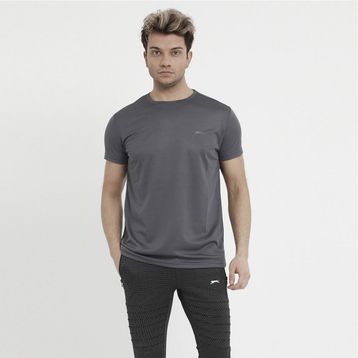Slazenger Republic Koyu Gri Erkek T-shirt