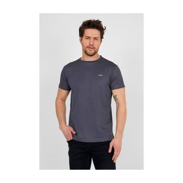 Slazenger Republic Koyu Gri Erkek T-shirt