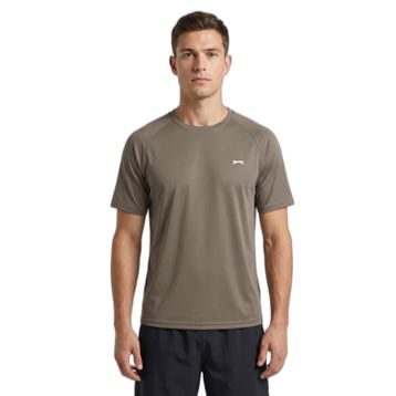 Slazenger RISING Erkek Kahve Tişört