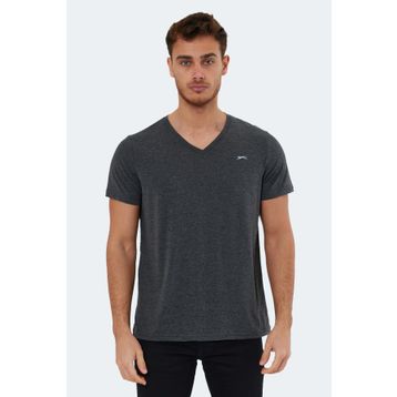 Slazenger Rıvaldo Koyu Gri Erkek T-shirt