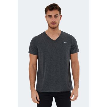 Slazenger Rıvaldo Koyu Gri Erkek T-shirt