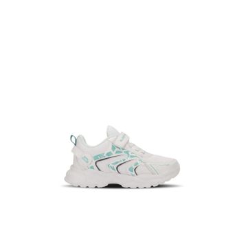 Slazenger SA13LF014-008 Kanner Beyaz Yeşil Kız Çocuk Sneaker Ayakkabı