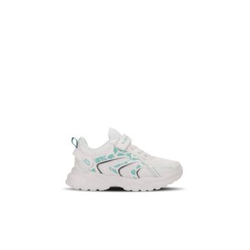 Slazenger SA13LF014-008 Kanner Beyaz Yeşil Kız Çocuk Sneaker Ayakkabı
