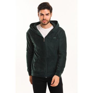 Slazenger Samson Koyu Yeşil Erkek Polar