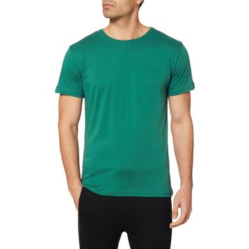 Slazenger Sander Koyu Yeşil Erkek T-Shirt