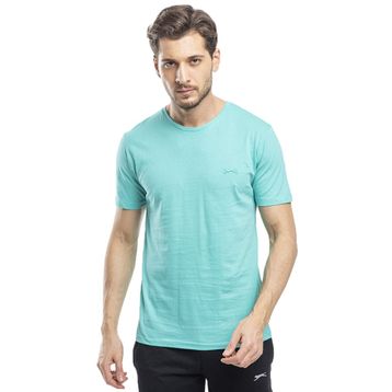 Slazenger Sander Koyu Yeşil Erkek T-Shirt