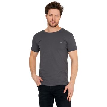 Slazenger Sander Koyu Yeşil Erkek T-Shirt