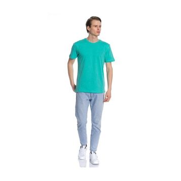 Slazenger Sander Koyu Yeşil Erkek T-Shirt