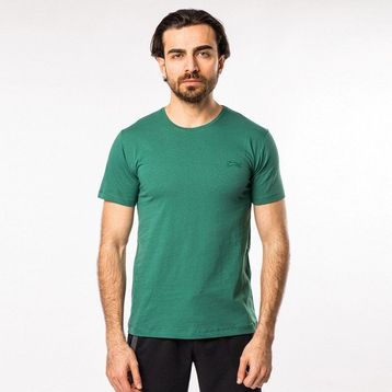 Slazenger Sander Koyu Yeşil Erkek T-Shirt