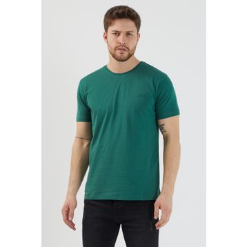 Slazenger Sander Koyu Yeşil Erkek T-Shirt