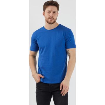 Slazenger Sander KTN Saks Mavi Erkek T-shirt