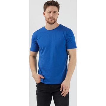 Slazenger Sander KTN Saks Mavi Erkek T-shirt