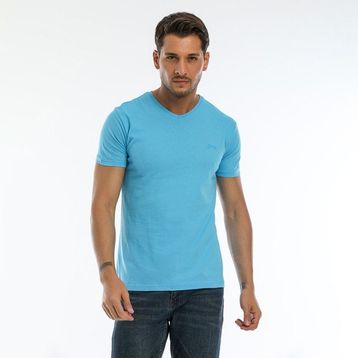 Slazenger Sargon KTN Mavi Erkek T-shirt