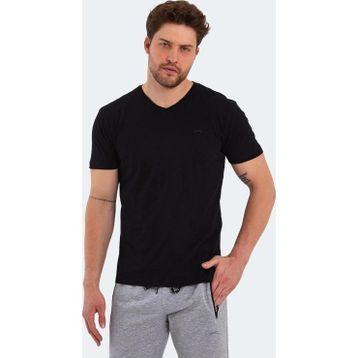 Slazenger Sargon KTN Siyah Erkek T-shirt