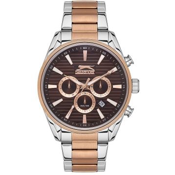 Slazenger SL.09.2111.2.03 Çelik Rose Gold Gri 45 mm Erkek Kol Saati
