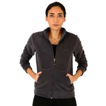 Slazenger Soul I Koyu Gri Kadın Sweatshirt