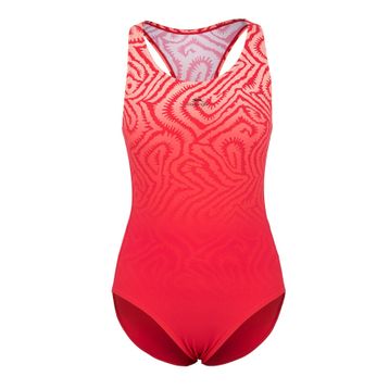 Slazenger Sports Back LD43 Kırmızı Kadın Mayo