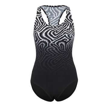 Slazenger Sports Back LD43 Siyah Kadın Mayo