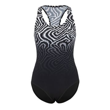 Slazenger Sports Back LD43 Siyah Kadın Mayo