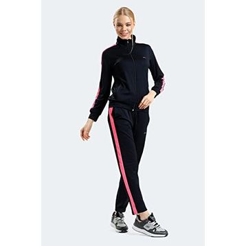 Slazenger ST13EK004-400 Rifle Lacivert Kadın Eşofman Takım