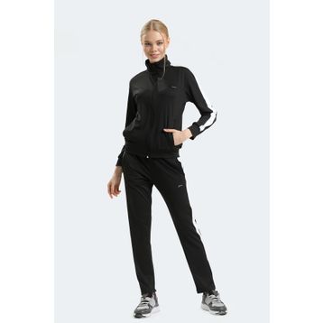Slazenger ST13EK004-500 Rifle Siyah Kadın Eşofman Takım