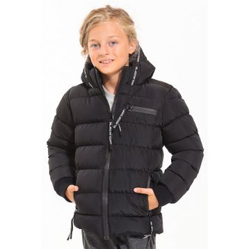 Slazenger ST21JC009 Captain Siyah Unisex Çocuk Mont