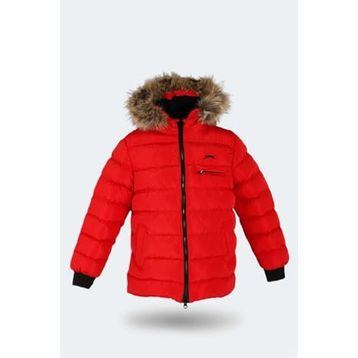 Slazenger ST23JC027 Calisto New Kırmızı Unisex Çocuk Mont