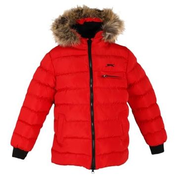 Slazenger ST23JC027 Calisto New Kırmızı Unisex Çocuk Mont