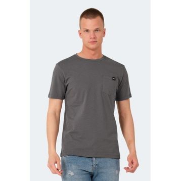 Slazenger Vesela Koyu Gri Erkek T-shirt