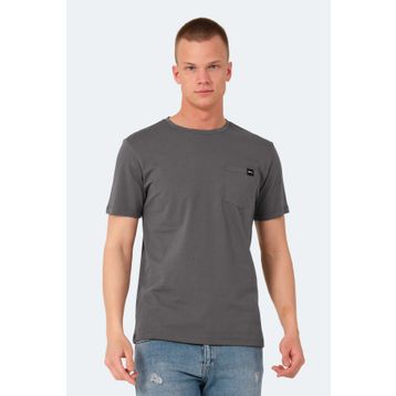 Slazenger Vesela Koyu Gri Erkek T-shirt