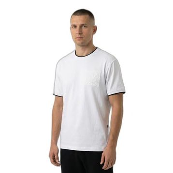Slazenger ZAVIER Erkek Pamuklu Beyaz Tişört