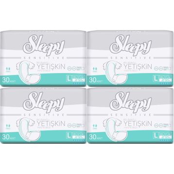 Sleepy 120 Adet Belbantlı Large Hasta Bezi