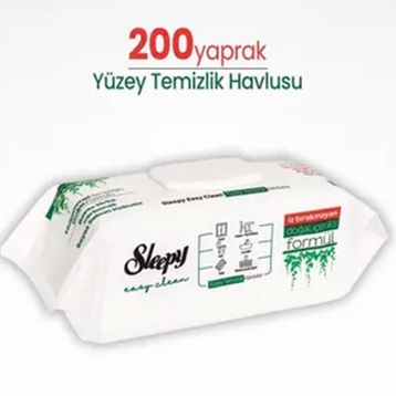 Sleepy 200'lü EasyClean Yüzey Temizlik Havlusu
