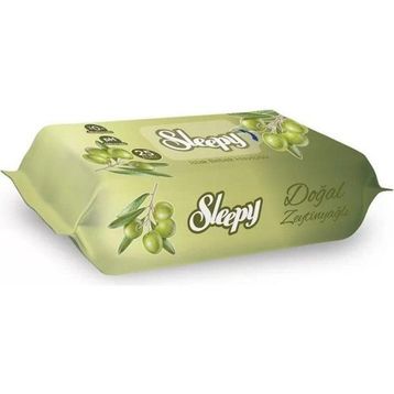 Sleepy 25'li Doğal Zeytinyağlı Islak Mendil