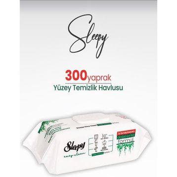 Sleepy 300 Yaprak Easy Clean Yüzey Temizlik Havlusu