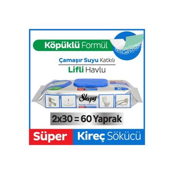 Sleepy 30'lu Easy Clean Süper Yağ Çözücü Havlu