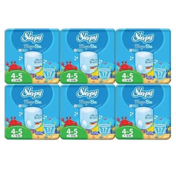 Sleepy 4-5 Numara 102 Adet Mayo Bebek Bezi