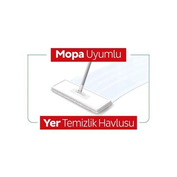 Sleepy 50 Yaprak Easy Clean Arap Sabunu Katkılı Mopa Uyumlu Yer Temizlik Havlusu